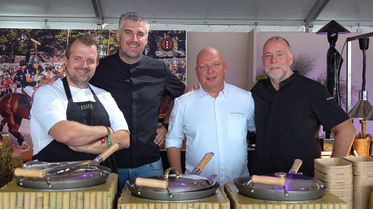 v.l.n.r Jasper Gronert, Bas Brouns, Jeroen Robberegt, Ron Blaauw
