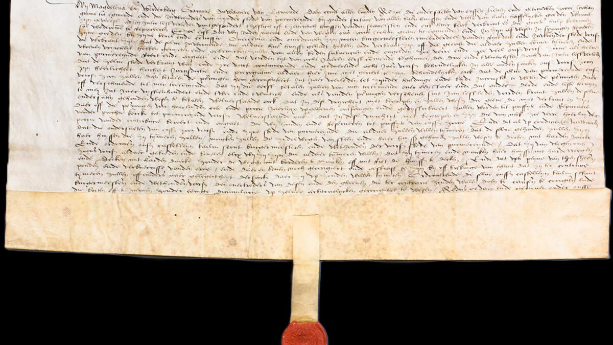 charter-gravin-magdalena-van-waardenburg-1519---Waterlands_Archief